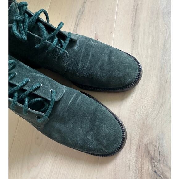 Vintage Bally Suede Boots Size 7 Ankle Boots Classic Quiet Luxury Designer Shoes - Picture 7 of 9